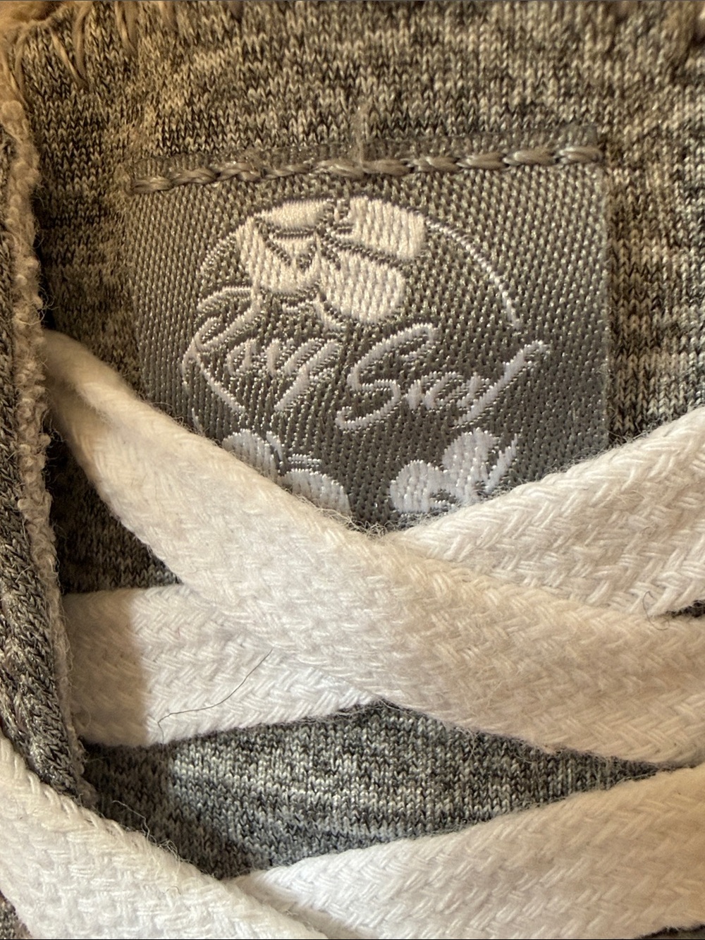Roxy Gray Women's Slip-On Sneaker Flats - Picture 3 of 6